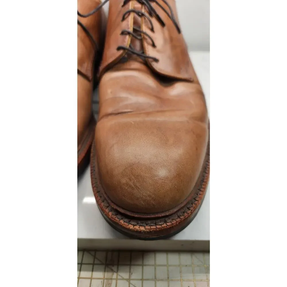ECU Hard to find Parkhurst Bidwell‎ Derby Shoe 11D Brown Leather Dainite Outsole